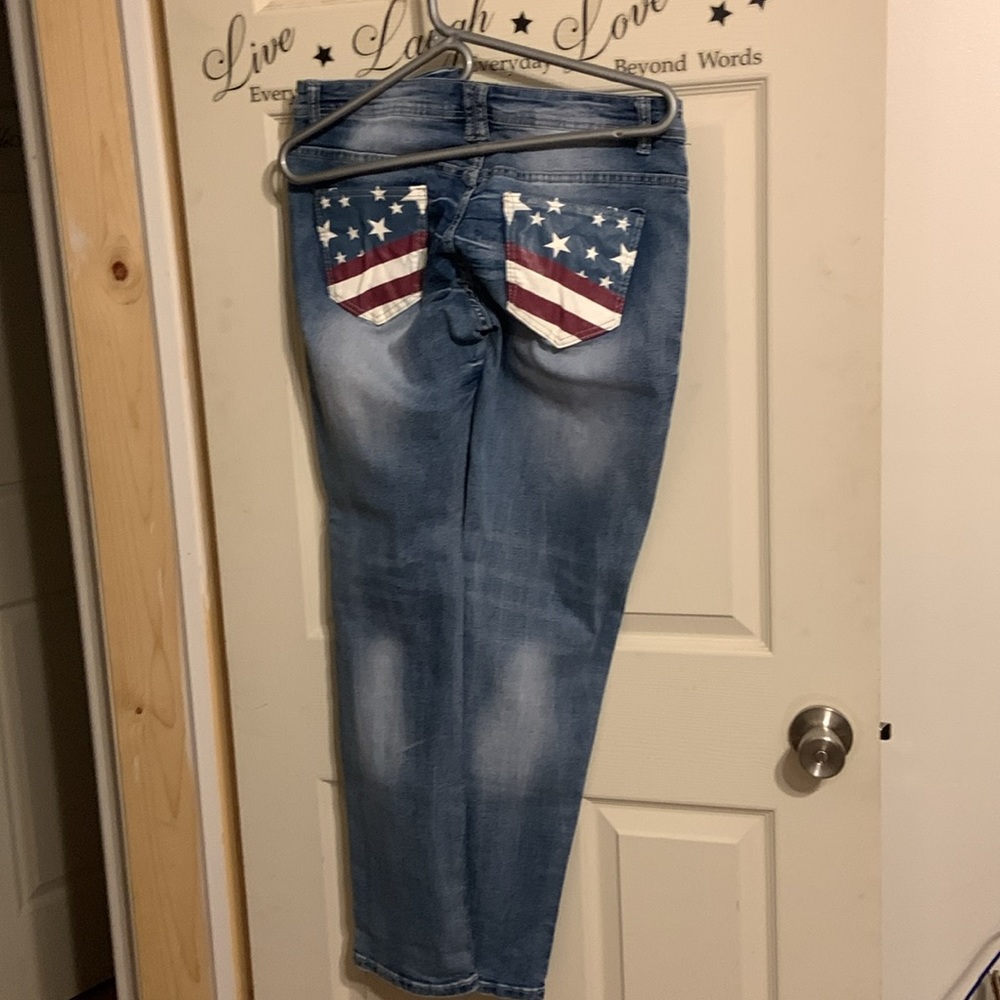 American Flag Jeans - Picture 1 of 5